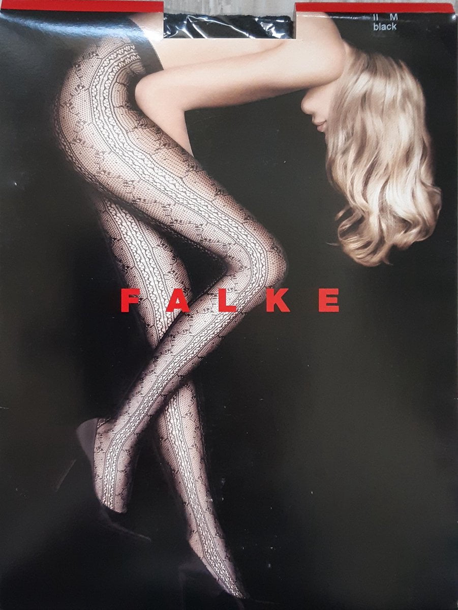 Falke fantasy panty maat S/M 38/40 zwart (4004758229023)