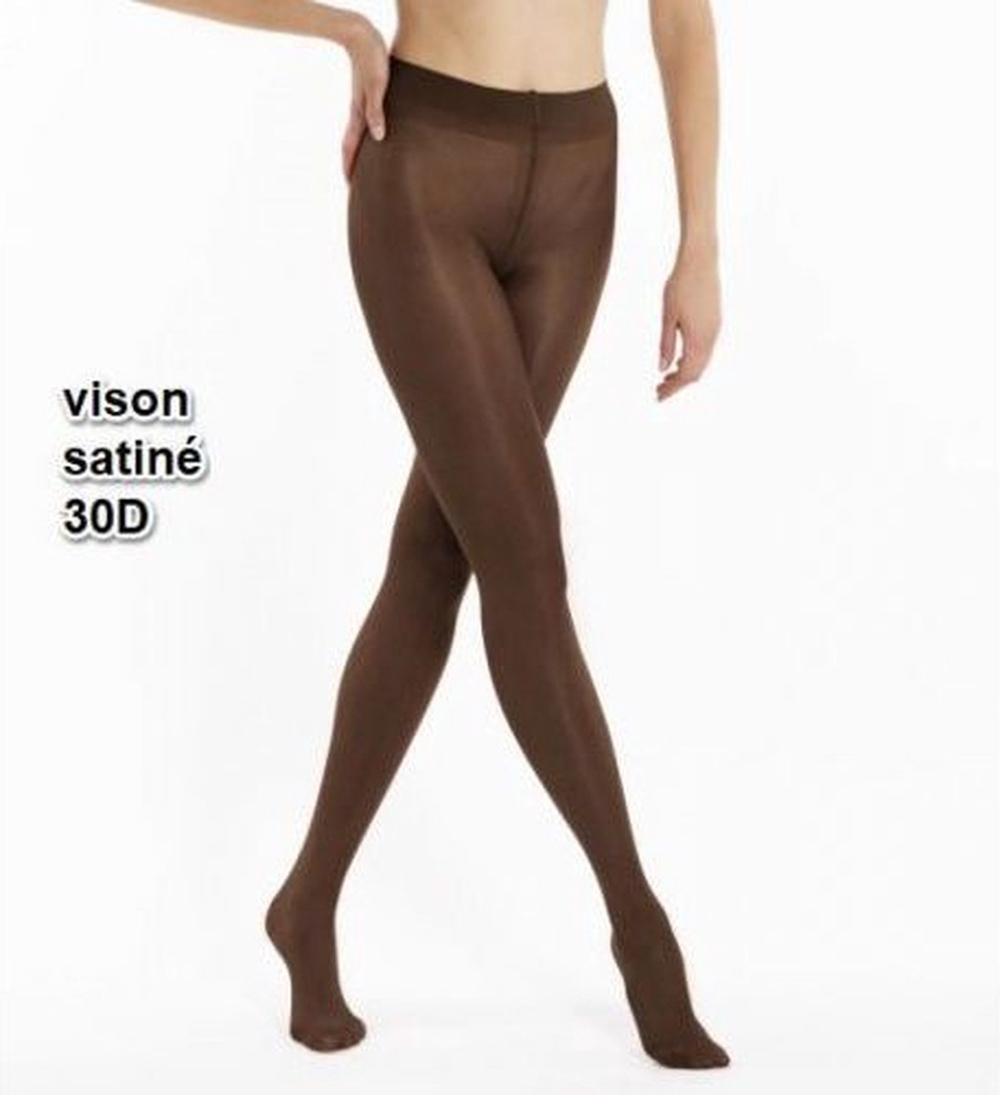 Le Bourget - bruin donker - pantys /collants - maat XL (3185291413337)