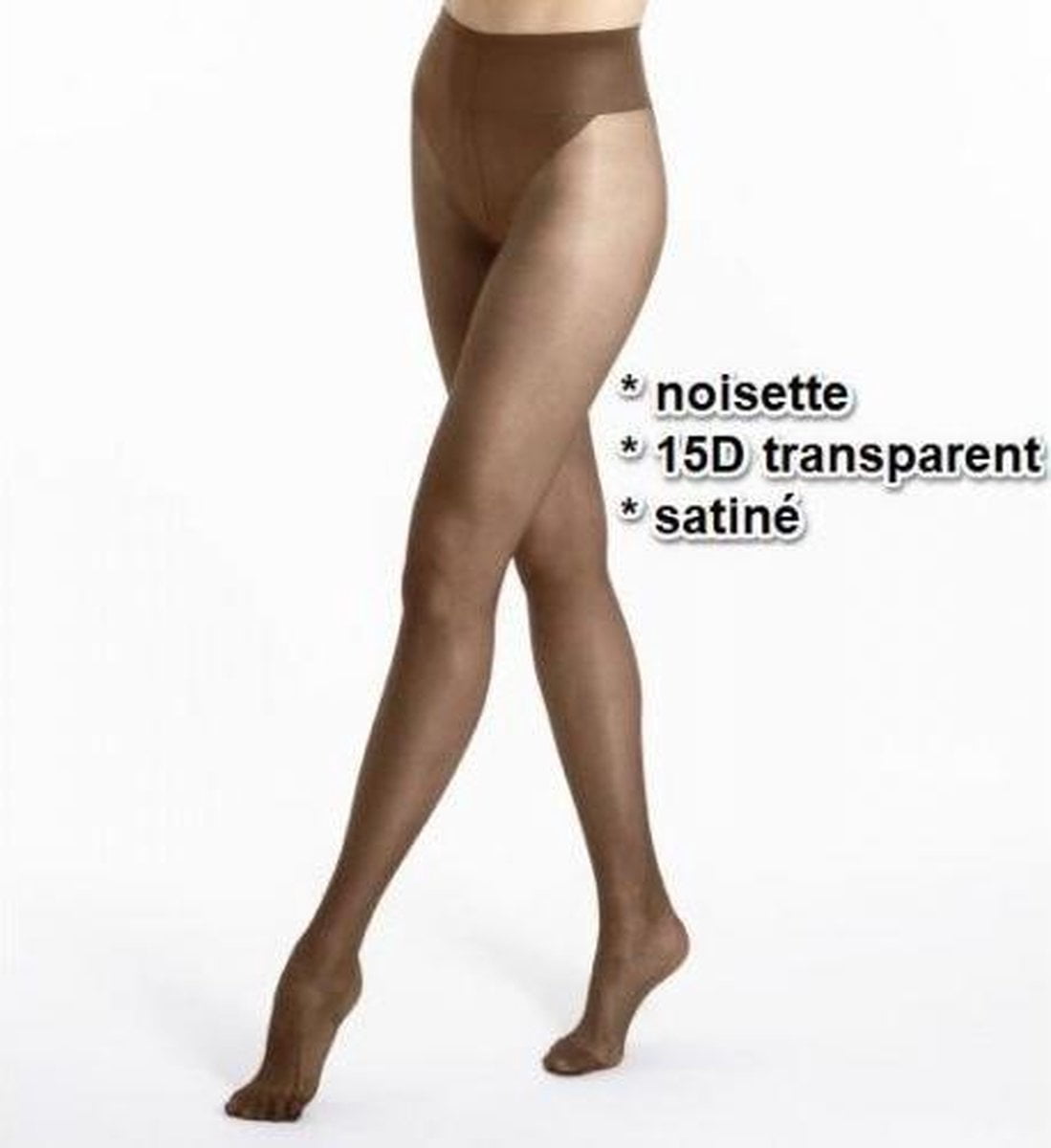 Le Bourget - bruin - pantys /collants - maat XL (3185291411524)