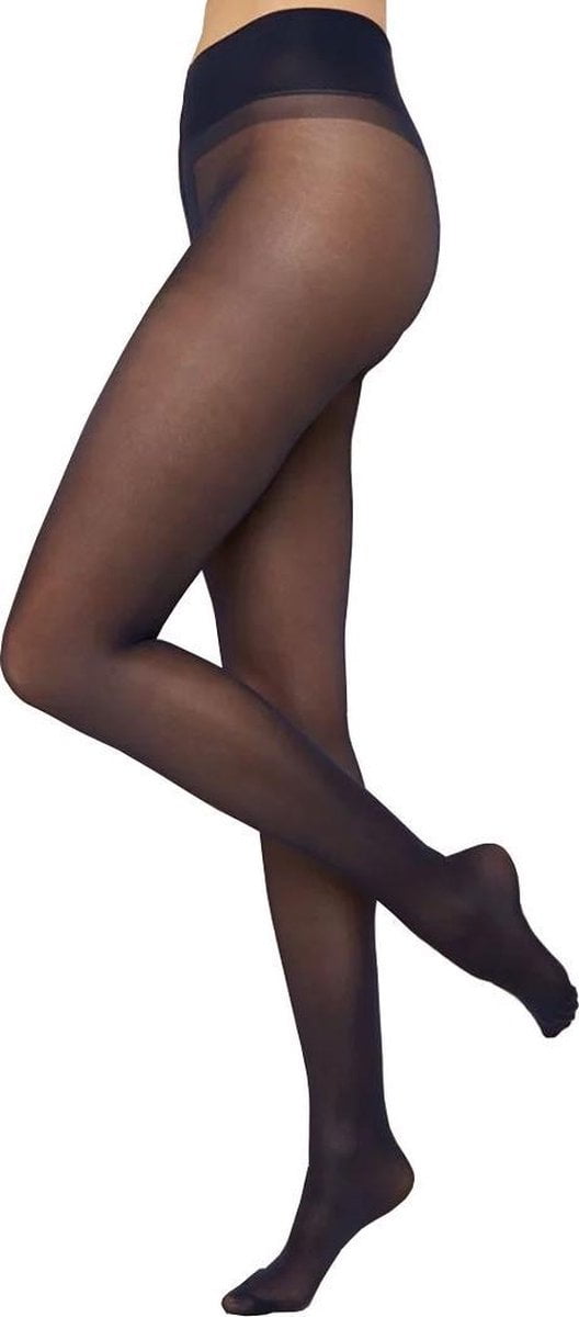 Marc Marcs Matte Half Doorschijnende Panty's [ 3-Pack ] 40 Denier & Semi Opaque 86045 Zwart - Small (S) (7437024712757)