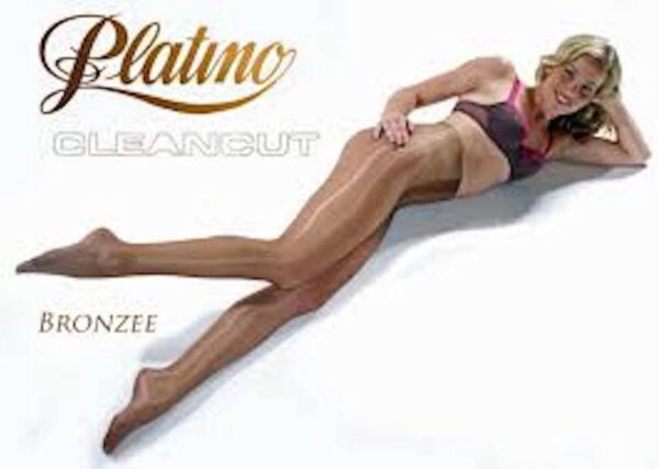 Platino cleancut glans panty maat 36/38 bronzee (8423024922264)