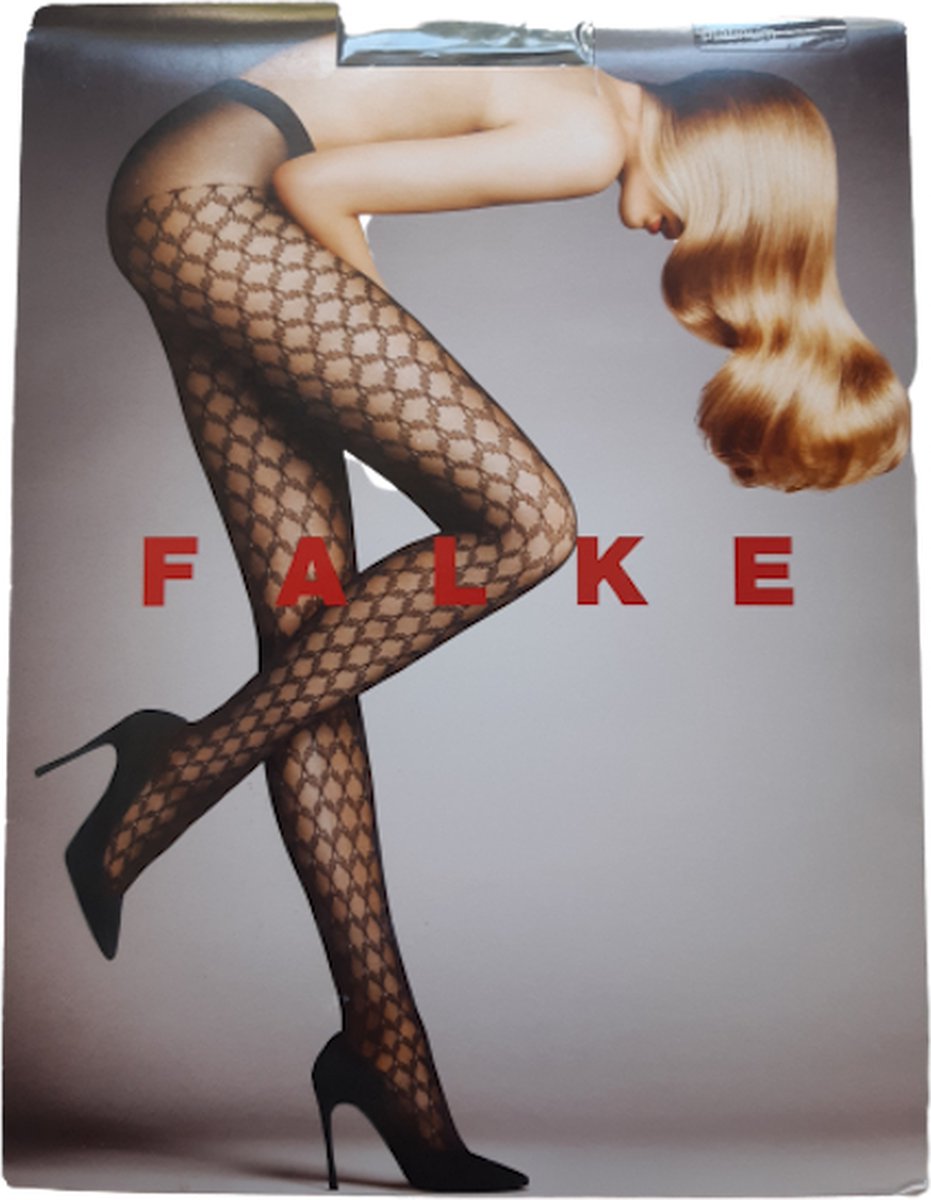 Falke fantasie 30 den panty maat M/L platinum (4043874347617)