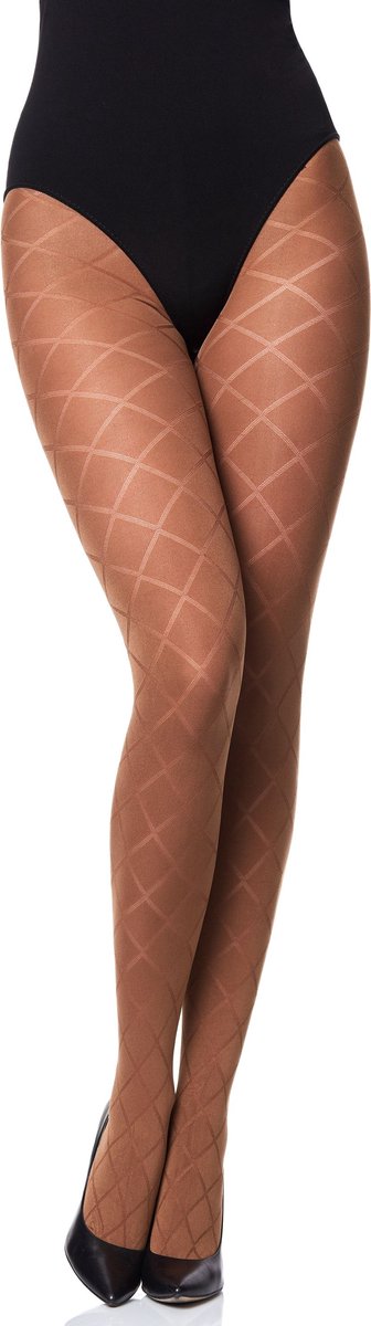 Merry Style MS-GB-328 Dames Panty - 60 DEN- 3D-technologie - Polyamide - Cappucino - L (4055191810040)