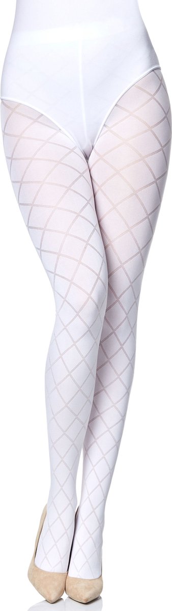 Merry Style MS-GB-328 Dames Panty - 60 DEN- 3D-technologie - Polyamide - Wit - L (4055191809969)