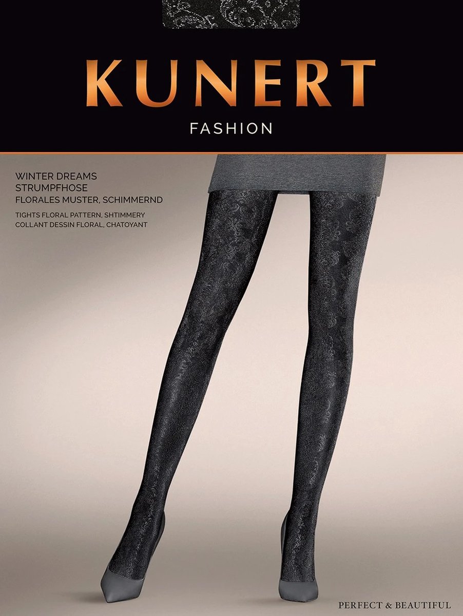 Kunert winter dream 60 den panty maat 38/40 zwart (4005074783527)