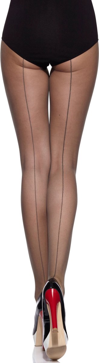 Merry Style Dames Panty - 20 DEN - Halsterloos - Polyamide - MS-GB-Linette-116 - Smoky - M (4055191451229)