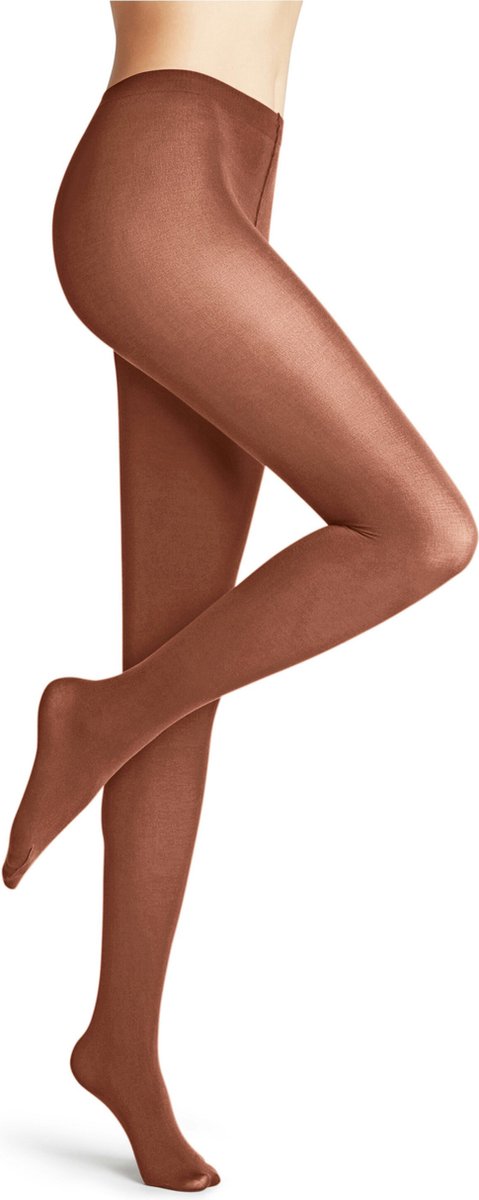 FALKE Cotton Touch dames panty - clay - Maat: M (4067112324758)