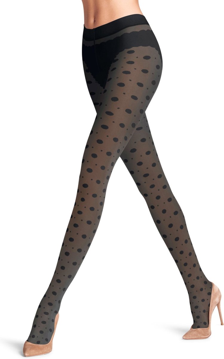 FALKE Show Dot Panty Dames 42309 3009 black L (4067112419157)