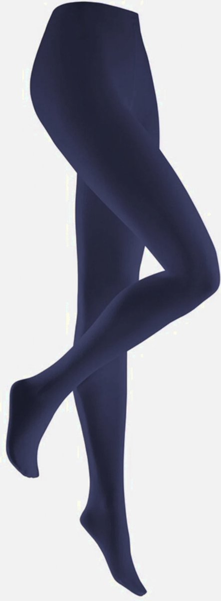 Kunert sensual cotton 115 den panty maat XXL donkerblauw (4005074884118)