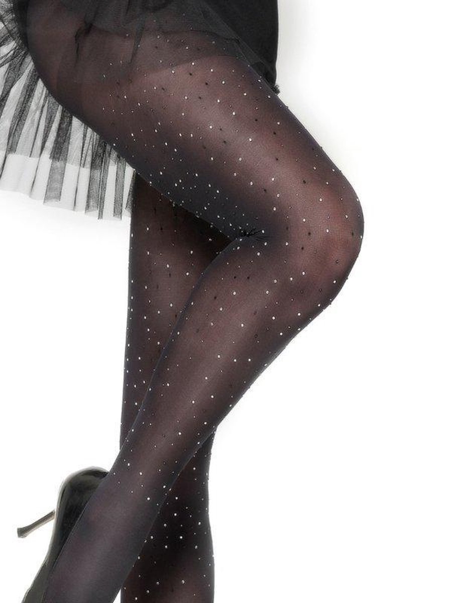 MarcMarcs Zirconia Tights, Zirkonia Panty Zwart, 87341, Maat S-M 36/40 (8719534044542)