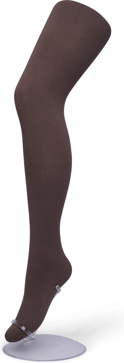Bonnie Doon Opaque Comfort Panty 70 Denier Bruin Dames maat 44/46 XXL - Extra brede Comfort Boord - Tekent Niet - Kleedt Mooi af - Mat Effect - Gladde Naden - Maximaal Draagcomfort - Donkerbruin - Donker Bruin - Shopping Bag - BN161912.347 (8717394449897)