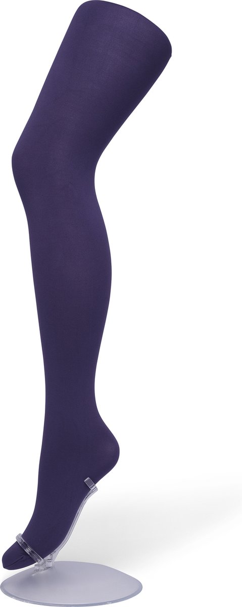 Bonnie Doon Opaque Comfort Panty 70 Denier Donker Paars Dames maat 40/42 L - Extra brede Comfort Boord - Tekent Niet - Kleedt Mooi af - Mat Effect - Gladde Naden - Maximaal Draagcomfort - Donkerpaars - Blackberry - BN161912.143 (8717394449521)