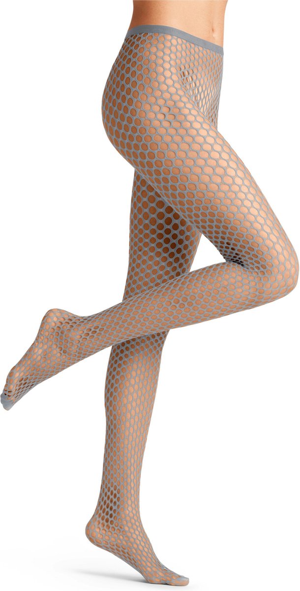 FALKE Craftcore dames panty - pearl grey - Maat: S (4067112313080)