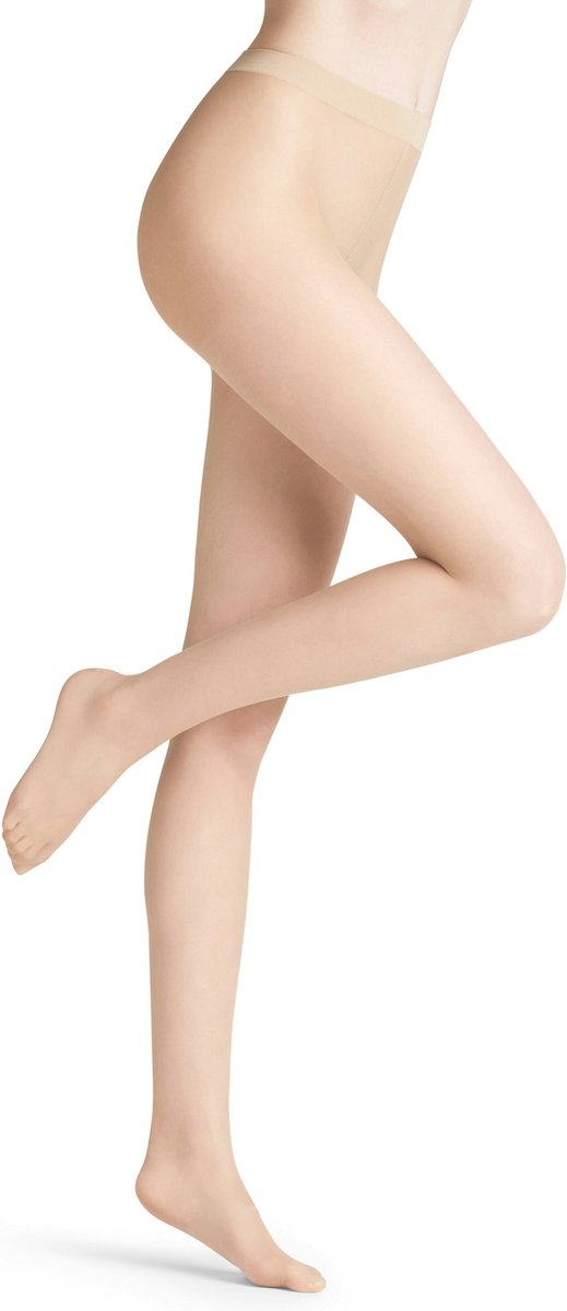 FALKE Invisible Deluxe 8 DEN dames panty - porcelain - Maat: L (4067112309656)