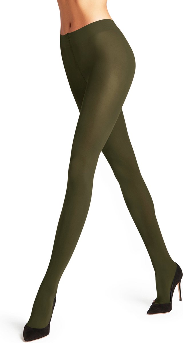 FALKE Pure Matt 50 Panty Dames 43150 7436 artichoke S (4067112054280)