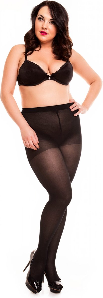 Glamory Vital 40 - panty - 40 den - maat 2XL - zwart (4260277130466)