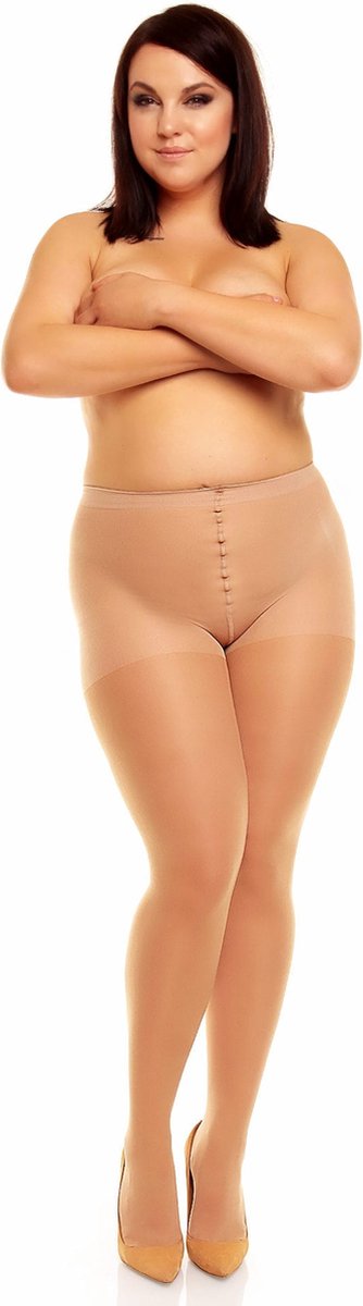 Glamory Vital 70 - panty - 70 den - maat 2XL - make up (4260277132170)