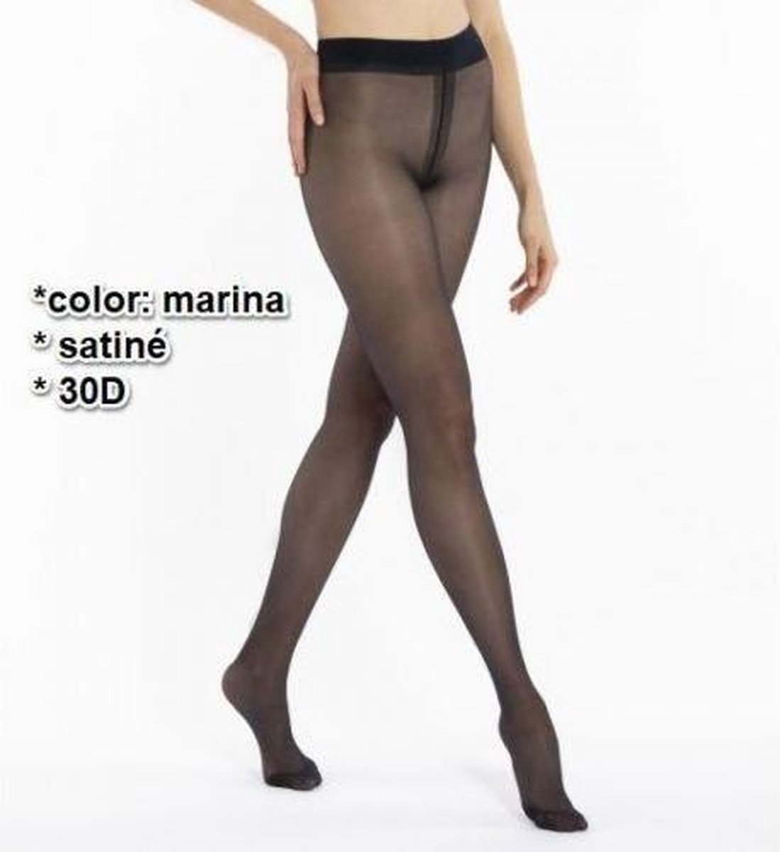 Le Bourget - blauw donker - pantys /collants - maat M (3185291413368)