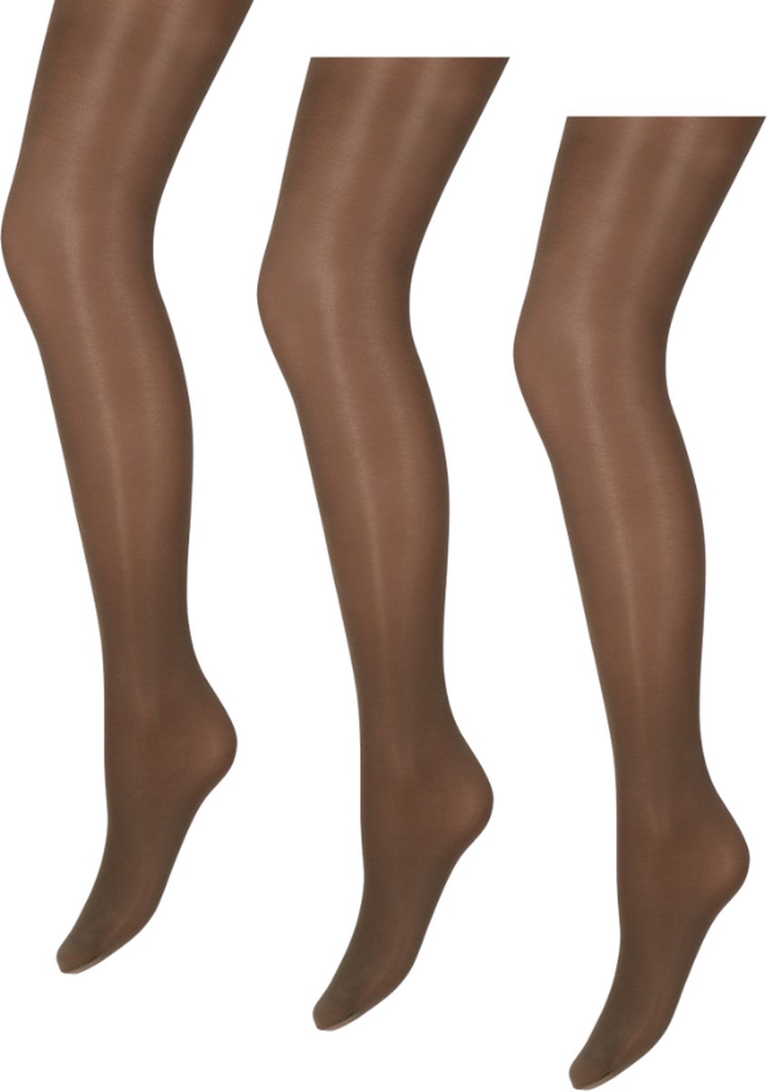 Marianne Glanzende Panty 3-pack - Dames - 35 Denier - Maat XXL - Bosco (8713781625844)