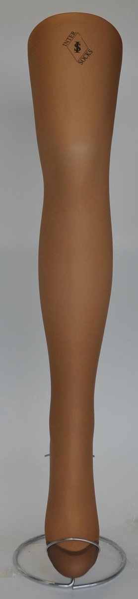 Panty - Maillot 15 DEN - MONA - 6 STUKS - Prachtige dunne lycra panty - zit perfect - maat XXL + tussenstuk - kleur: Visone (5412477105013)