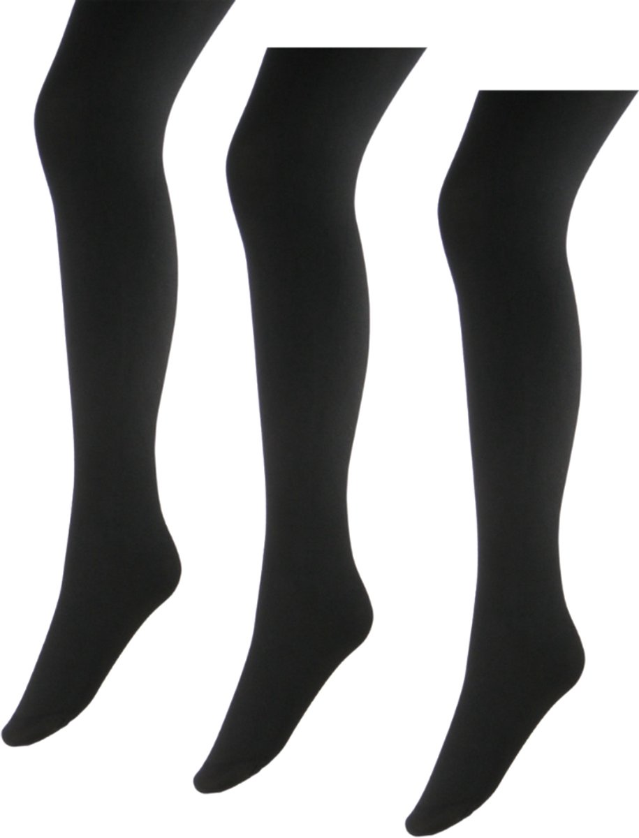 Marianne Opaque Panty - Dames - 80 Denier - Maat L/XL - Zwart (8719534317424)