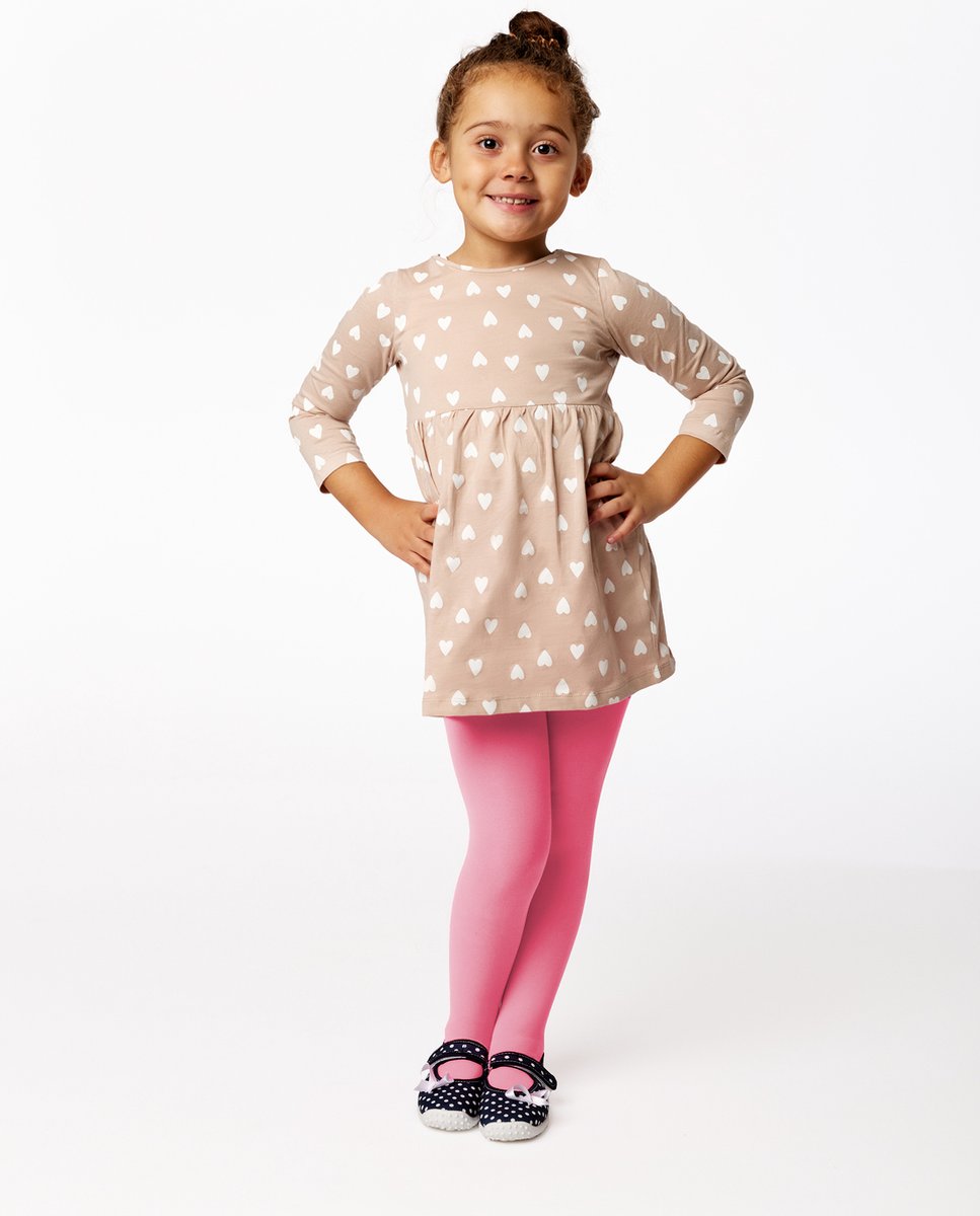 Merry Style WL-010 Kinderen Panty - 60 DEN -Microvezel - Meisjes - Polyamide - Roze - 104-110 (4055191087893)