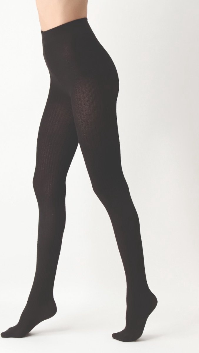 Oroblu Eco Sneakers Natural Rib Panty Dames Panty - Wool - HW23 - Maat S/M (8300290251901)