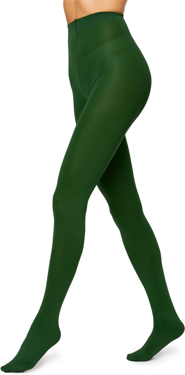 Antie AN-124 Dames Panty - 100 DEN - Polyamide - Microvezel - Donkergroen - L (4055191190180)