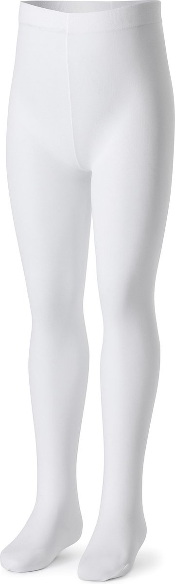 Bellivalini BLV-FI-1008 Kinderen Glad Panty - 40 DEN -Microvezel - Polyamide - Wit - 152/158 (4061692117762)