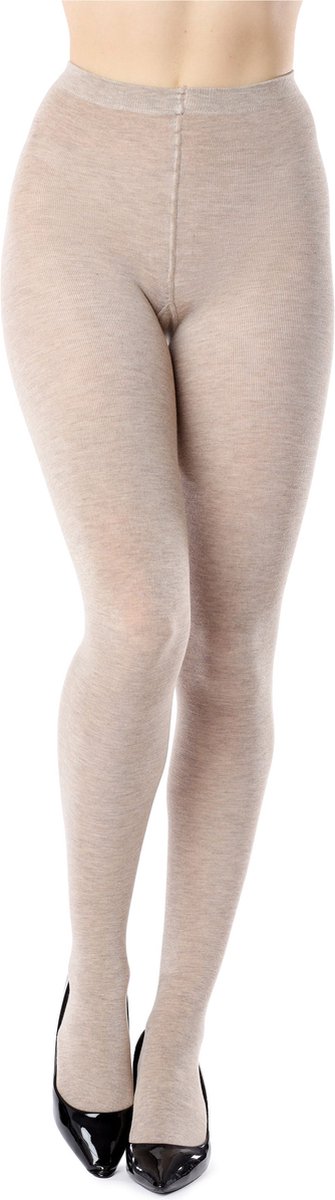 Bellivalini Panty - 180 DEN - Viscose - Sand - L - BLV-GI-1117 (4061692539045)