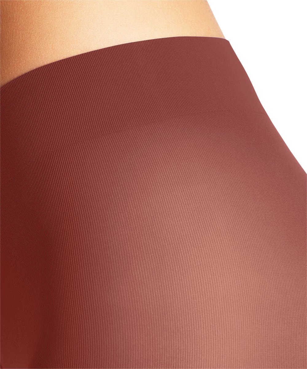 FALKE Pure Matt eenkleurig materiaal ondoorzichtig 50 DEN panty dames rood - maat M (4067112795954)