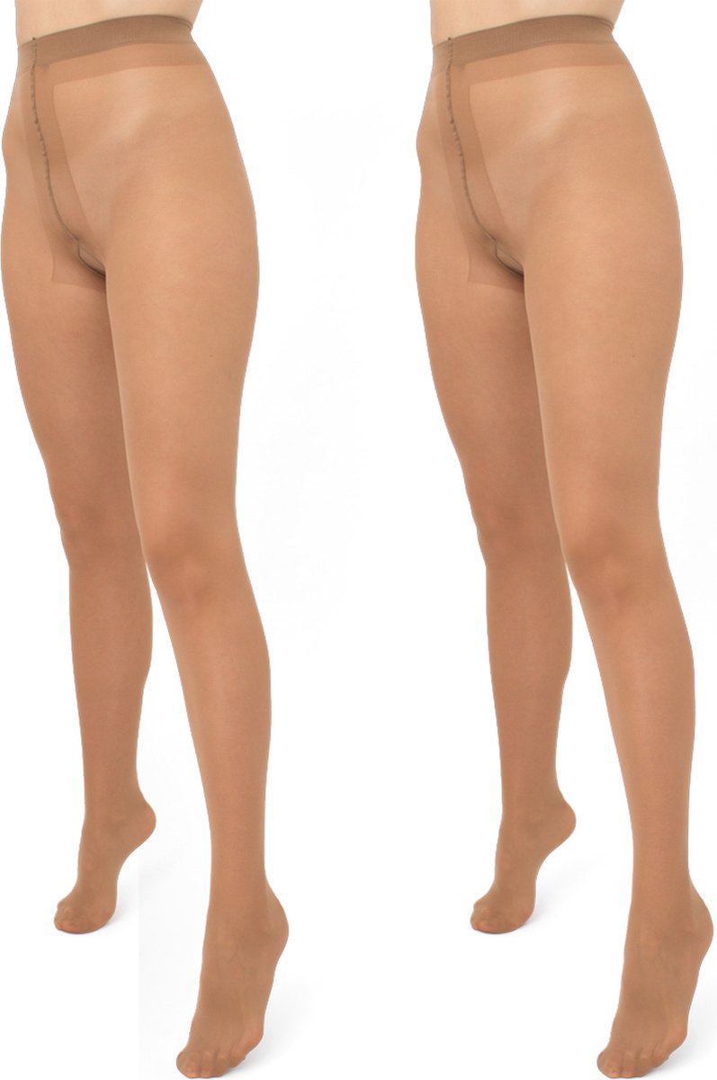 Giulia - Infinity klassieke 20den (Multipack) panty - Karamel - M (6096706314347)