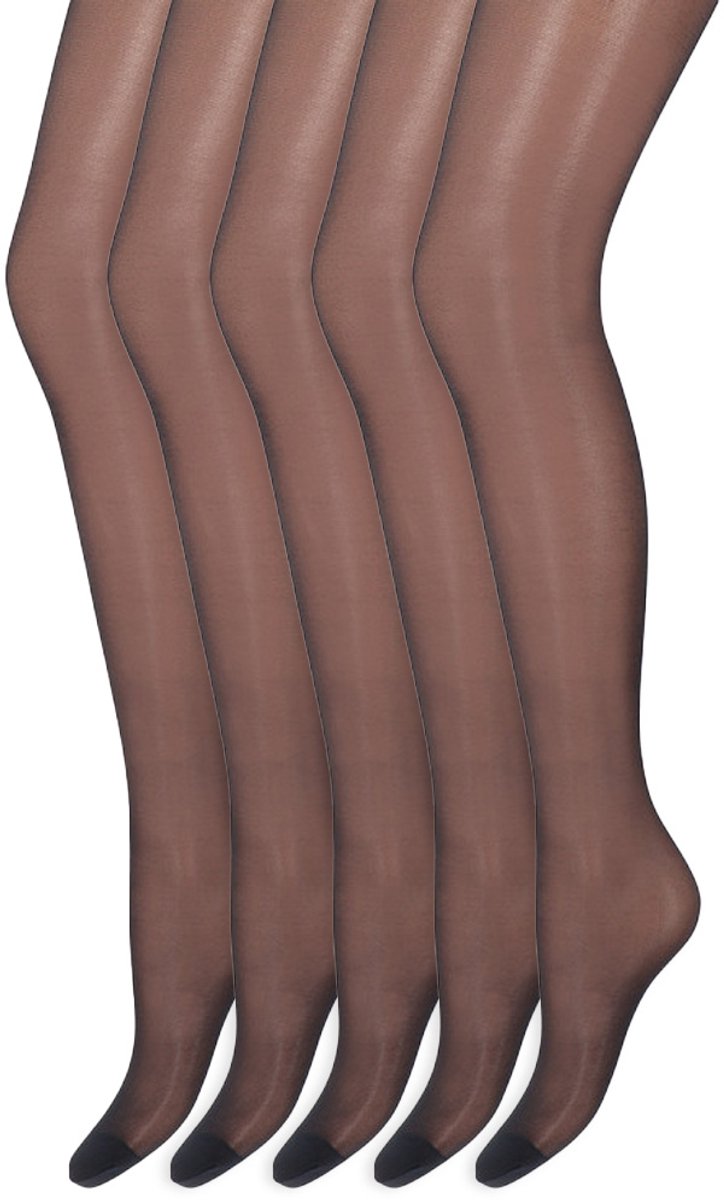 Matglans panty | 20 denier | Merk: Marianne | Maat: S t/m XXXL | Kleur: Marine | 5 Paar (6153630480439)