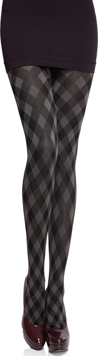 Merry Style MS-GB-317 Dames Panty - 60 DEN- Gedessineerd - 3D-technologie - Polyamide - Rokerig - XL (4061692107961)