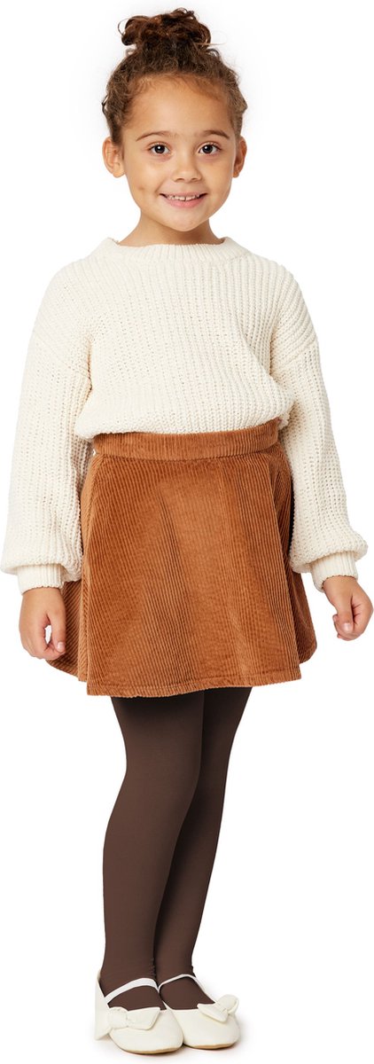 Merry Style WL-010 Kinderen Panty - 60 DEN -Microvezel - Meisjes - Polyamide - Caffe - 128-134 (4061692365224)