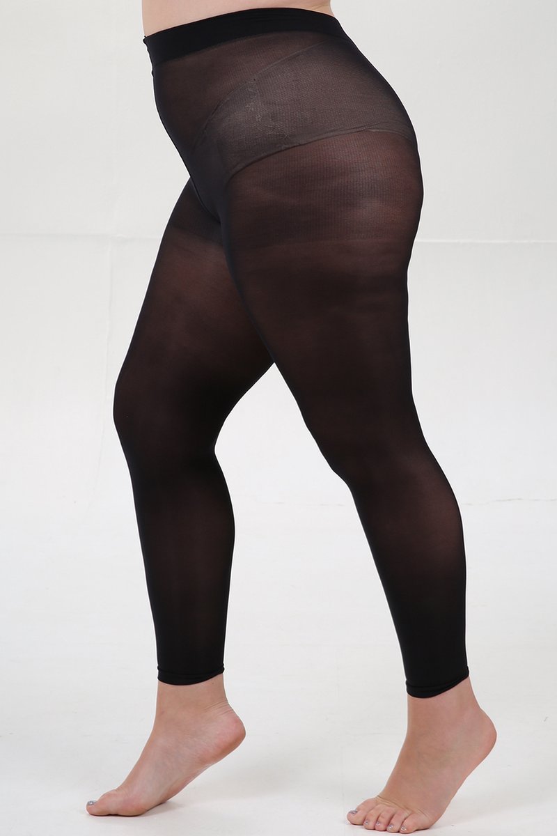 Panty 90 Denier Curvy Footless Pamela Mann (5055419681338)