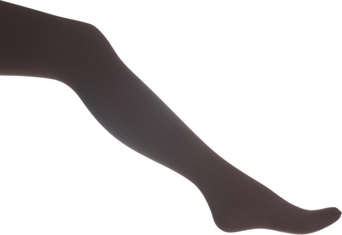 Bonnie Doon - Dames - Panty's - Basic Opaque tights - Donker Bruin - L (40/42) (8717394280766)