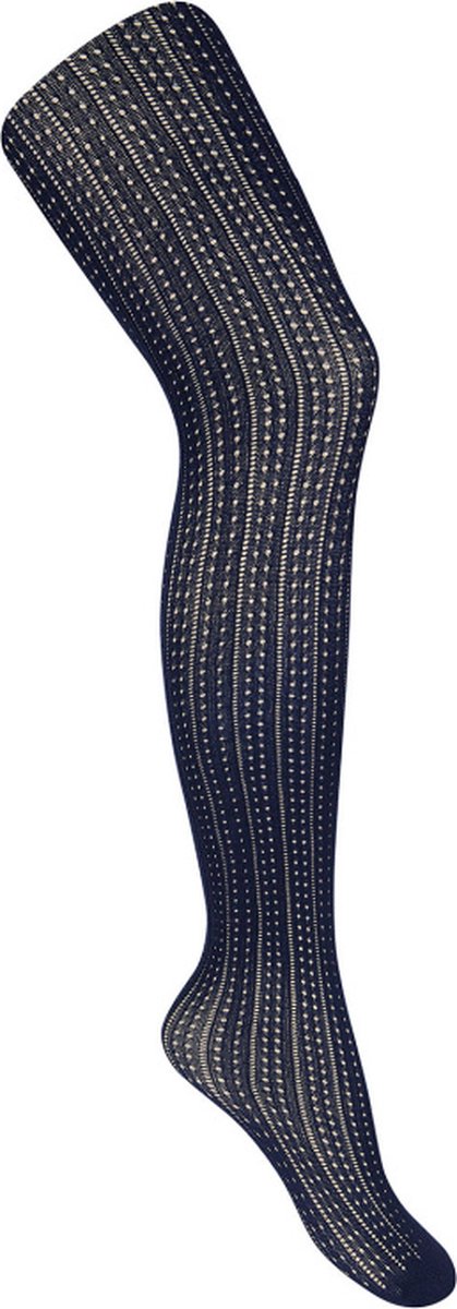 Cóndor Panty Opengewerkt Fantasy | 4579/1 | Navy/Donkerblauw | 31-34 | maat 8 (8432788455574)