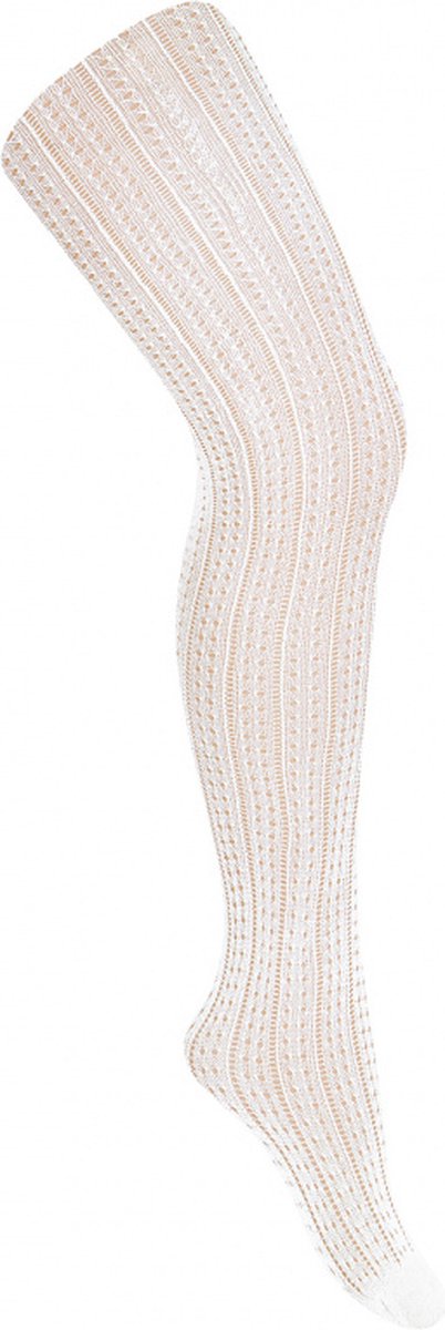 Cóndor Panty Opengewerkt Fantasy | 4579/1 | Wit | 27-30 | maat 6 (8423021643445)