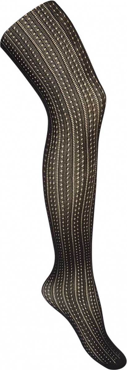 Cóndor Panty Opengewerkt Fantasy | 4579/1 | Zwart | 31-34 | maat 8 (8432788508041)