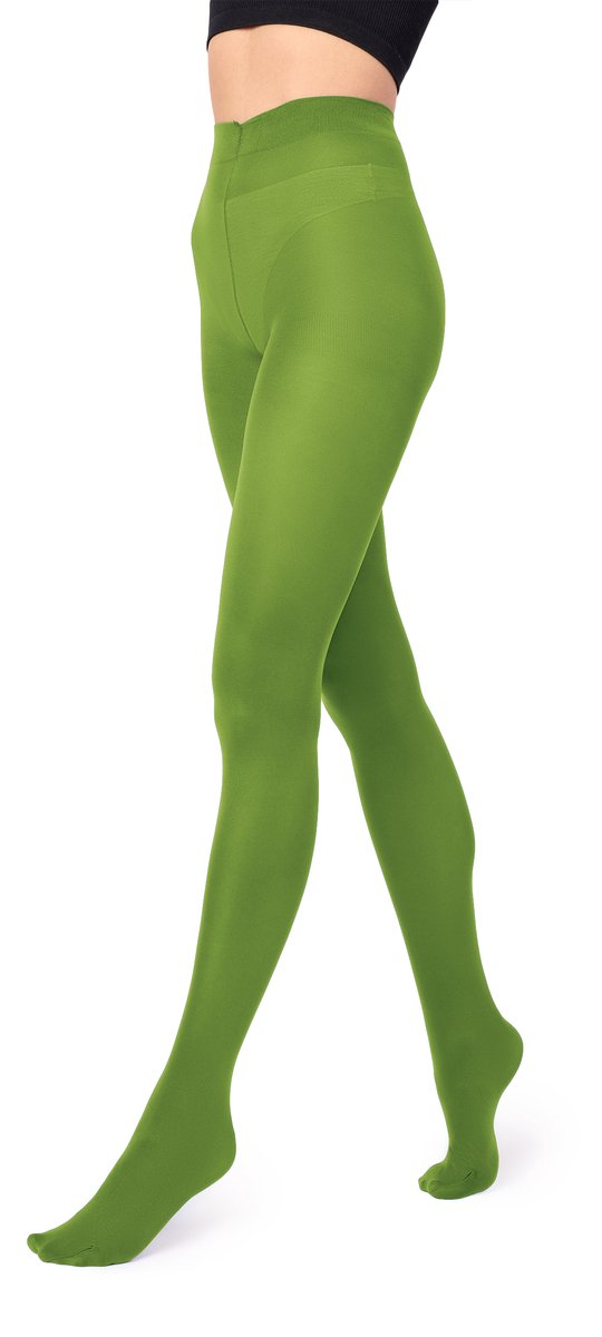 Merry Style Dames Panty - 40 DEN - Medium gloss - Polyamide - SS-Hiver-40 - Groen - XL (4061692591784)