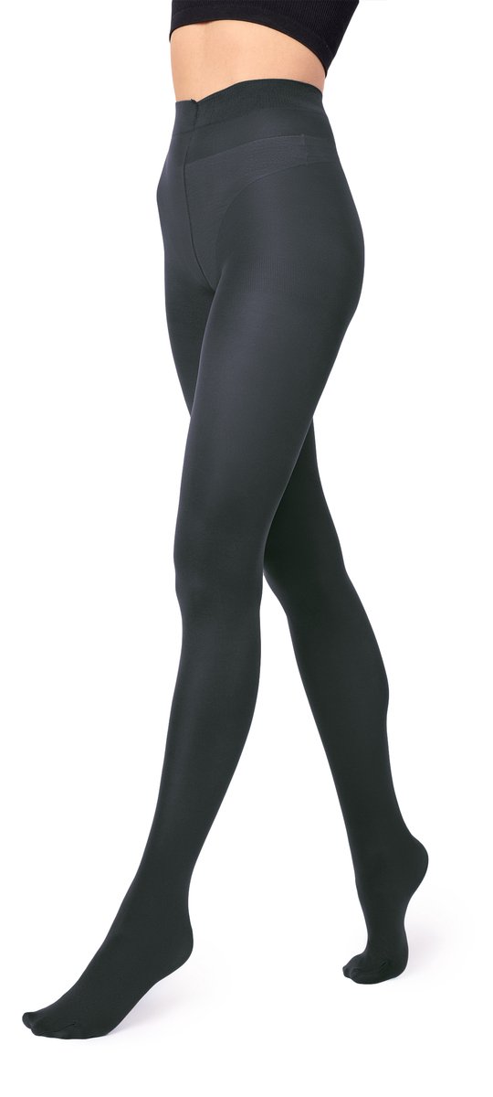 Merry Style Dames Panty - 70 DEN - Medium gloss - Polyamide - SS-Caldo-70 - Grafiet - XL (4061692617453)