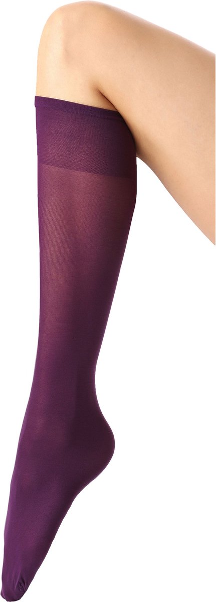 Merry Style Knie Panty - 40 DEN - Purper - MS-SS-T8001 (4061692095930)