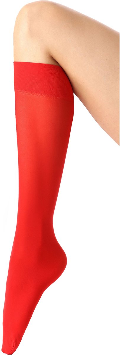 Merry Style Knie Panty - 40 DEN - Rood - MS-SS-T8001 (4061692095916)