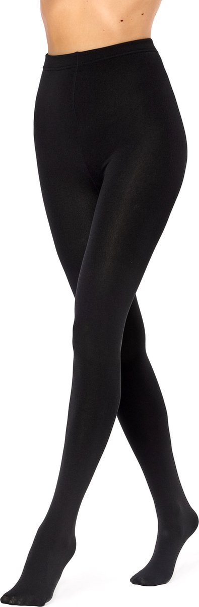 Merry Style - Thermo Panty - Winter panty - Fleece Panty - Zachte Panty - Fleece legging - Warme Panty - Zwart - M/L - MS-ATX-442-Tights (4061692798107)