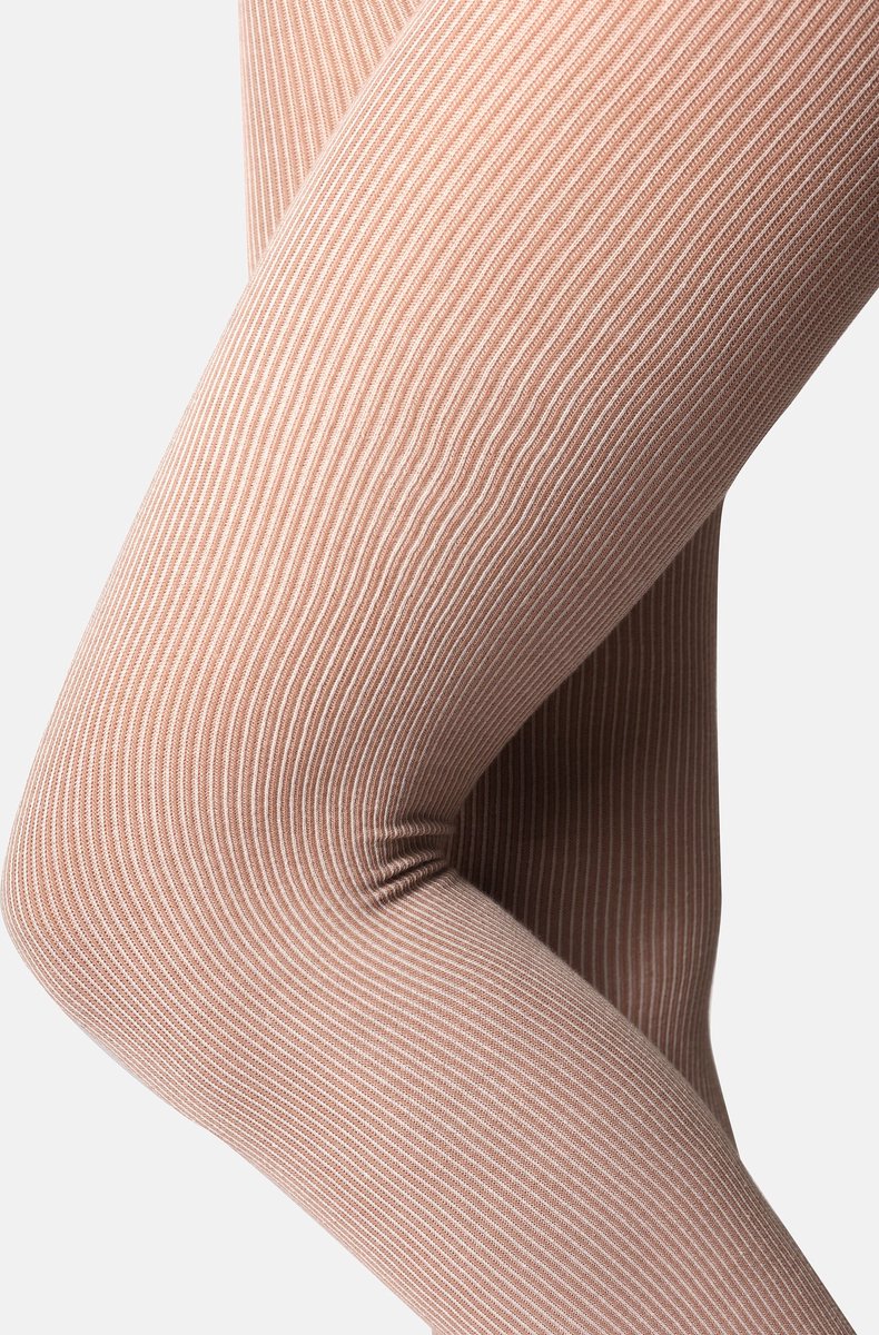 Bellivalini Dames Panty - 100 DEN - Medium gloss - Katoen - BLV-GI-1114 - Lichtbeige - XL (4061692538376)