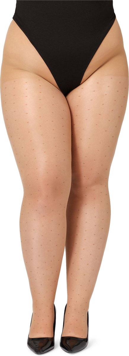 Bellivalini Dames Panty - 20 DEN - Halsterloos - Polyamide - BLV-GI-1128 - Daino - 3XL (4061692539489)