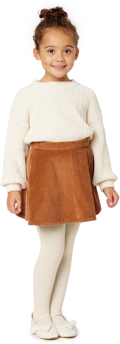 Merry Style WL-010 Kinderen Panty - 60 DEN -Microvezel - Meisjes - Polyamide - Ecru 05 - 152-158 (4055191125526)