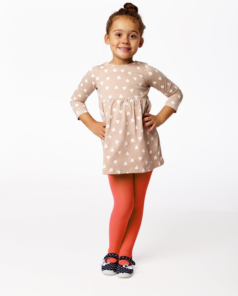 Merry Style WL-010 Kinderen Panty - 60 DEN -Microvezel - Meisjes - Polyamide - Koraal-10 - 140-146 (4055191640883)