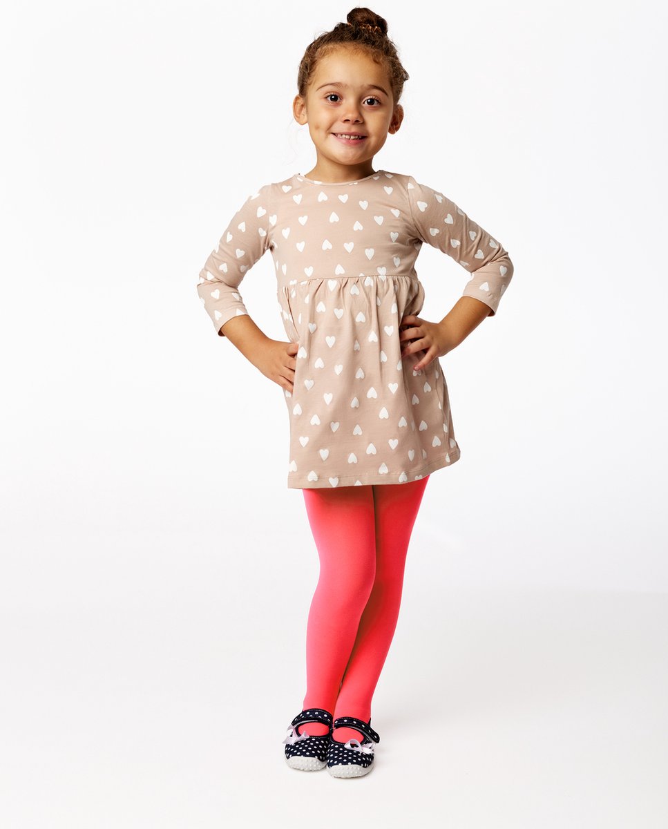 Merry Style WL-010 Kinderen Panty - 60 DEN -Microvezel - Meisjes - Polyamide - Koraal-44 - 140-146 (4055191641002)